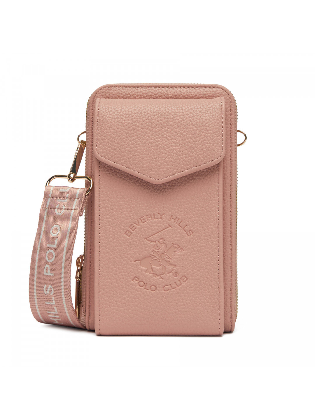 Kabelka Beverly Hills Polo Club BHPC-L-006-07 Růžová